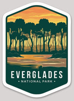 Everglades National Park Die Cut Sticker Large