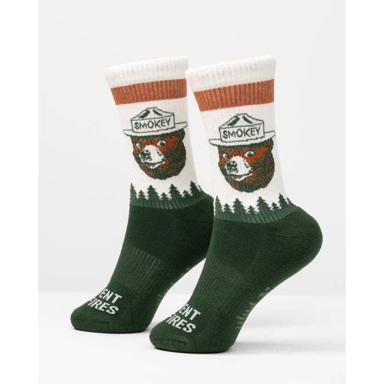 Smokey Bear Prevent Wildfires Socks