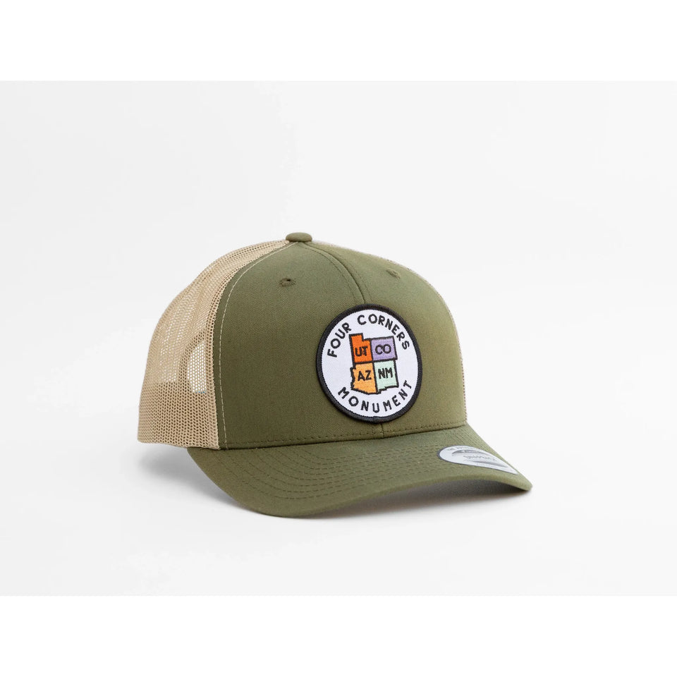 Four Corners Mesh Snapback Hat