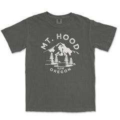 Mount Hood Garment-Dyed T-Shirt in Pepper — corrected mockup