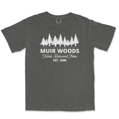 Muir Woods Garment-Dyed T-Shirt in Pepper — corrected mockup