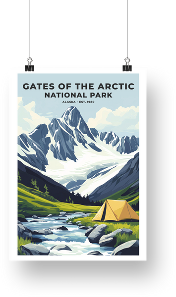 Gates of the Arctic National Park Poster