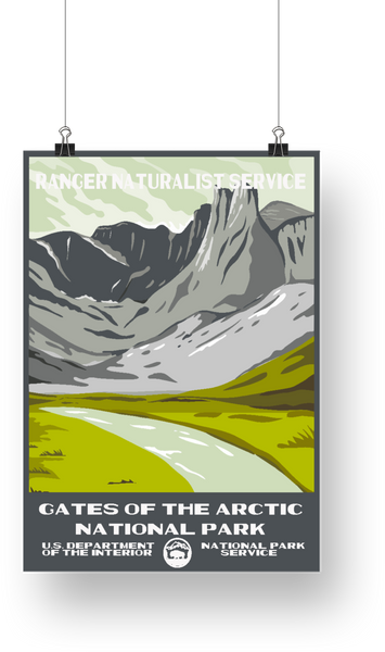 Gates of the Arctic National Park Poster