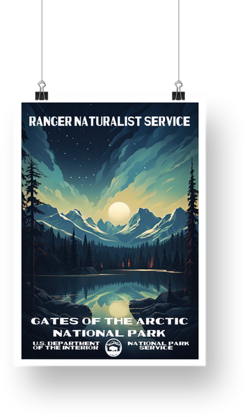 Gates of the Arctic National Park Poster