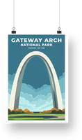 Gateway Arch National Park Poster