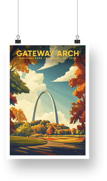 Gateway Arch National Park Poster