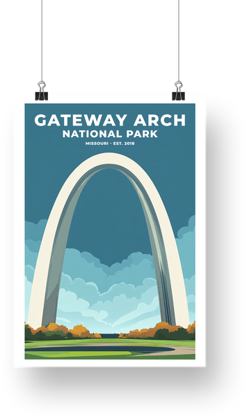 Gateway Arch National Park Poster