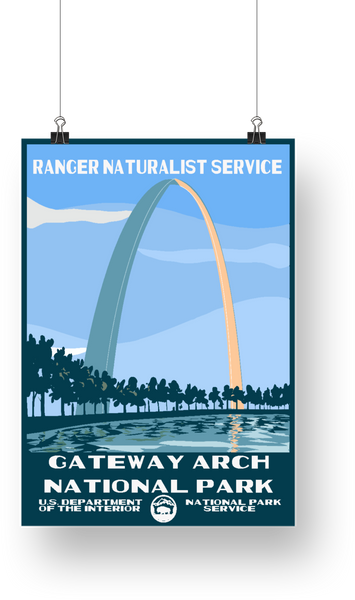 Gateway Arch National Park Poster