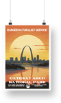 Gateway Arch National Park Poster