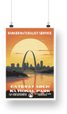 Gateway Arch National Park Poster