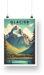 Glacier National Park Poster