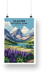 Glacier National Park Poster