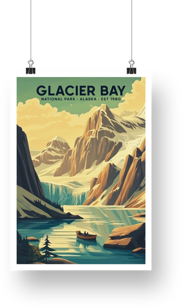 Glacier Bay National Park Poster