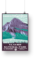 Glacier National Park Poster