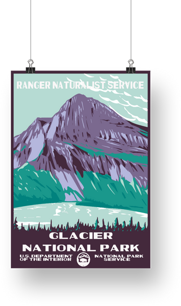 Glacier National Park Poster