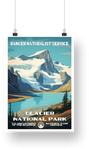 Glacier National Park Poster