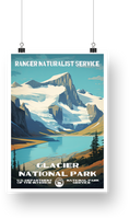 Glacier National Park Poster