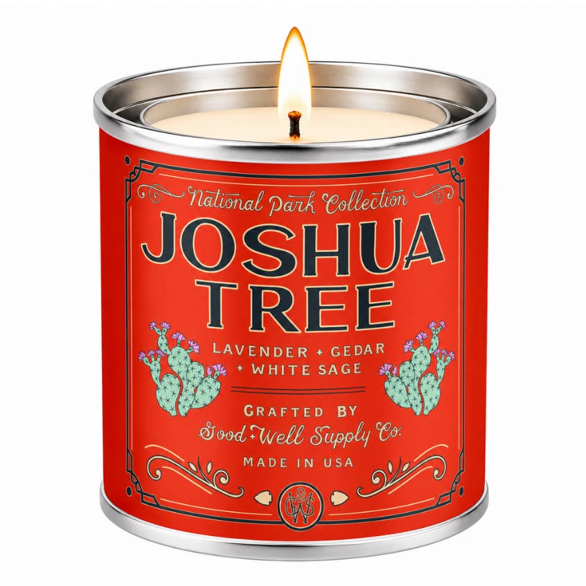 Good & Well Supply Co. Joshua Tree National Park Candle — original Faire product photo