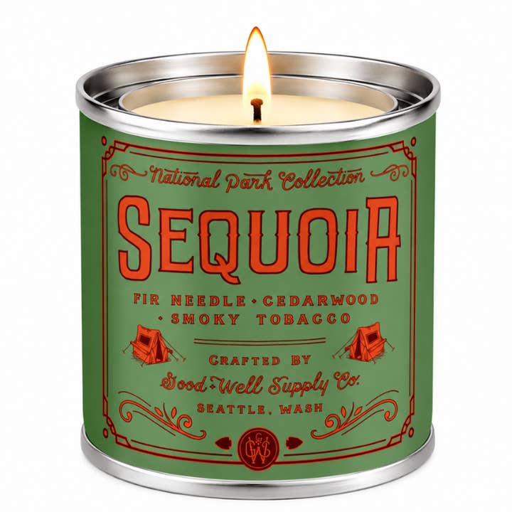 Good & Well Supply Co. Sequoia National Park Candle — original Faire product photo