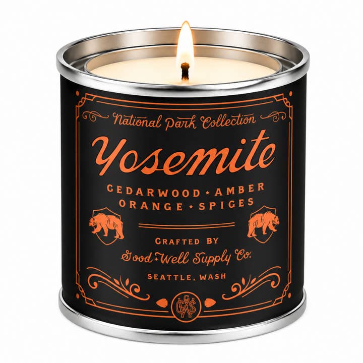 Good & Well Supply Co. Yosemite National Park Candle — original Faire product photo