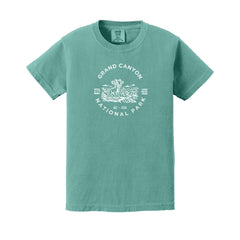 Grand Canyon children's Comfort Colors 9018 T-shirt in Seafoam
