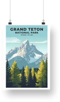 Grand Teton National Park Poster