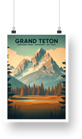 Grand Teton National Park Poster