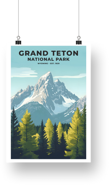 Grand Teton National Park Poster