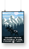 Grand Teton National Park Poster