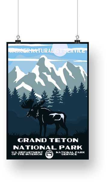 Grand Teton National Park Poster