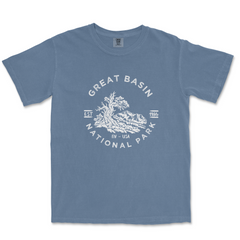 Great Basin National Park T-shirt in Blue Jean