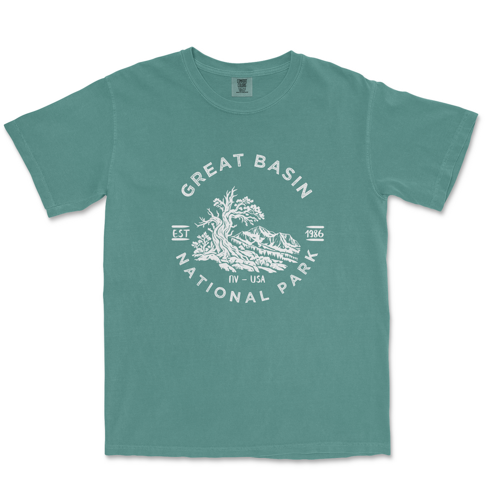 Great Basin National Park T-shirt in Blue Spruce