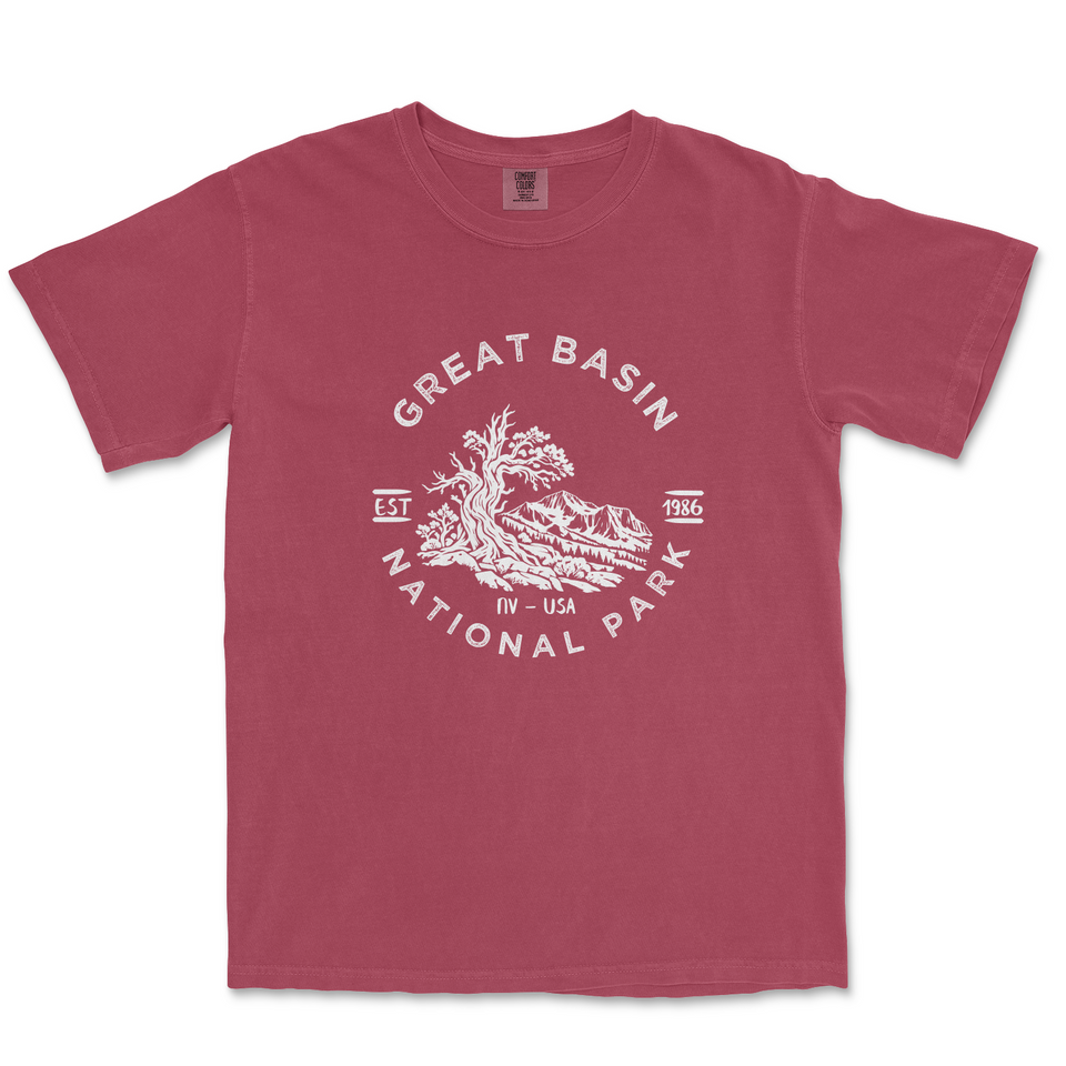 Great Basin National Park T-shirt in Brick
