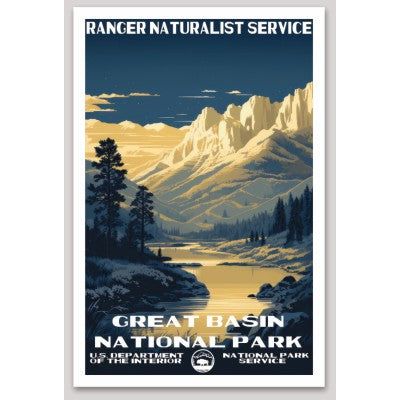 Great Basin National Park WPA Sticker Large