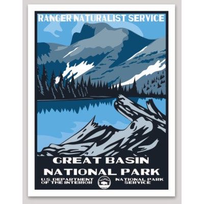 Great Basin National Park WPA Sticker Large
