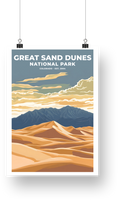 Great Sand Dunes National Park Poster