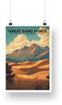 Great Sand Dunes National Park Poster