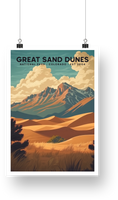 Great Sand Dunes National Park Poster