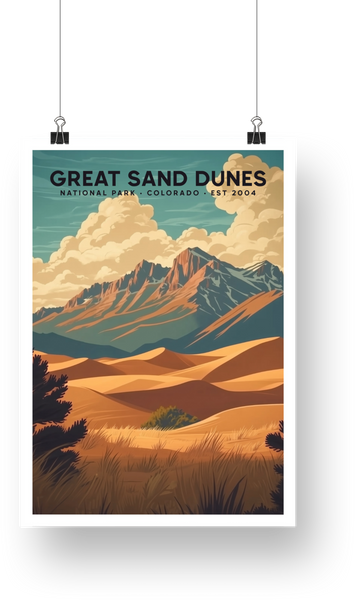 Great Sand Dunes National Park Poster