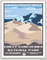 Great Sand Dunes National Park WPA Sticker Large