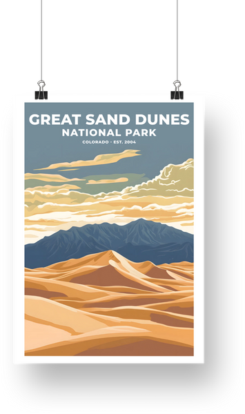 Great Sand Dunes National Park Poster