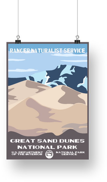 Great Sand Dunes National Park Poster