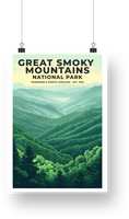 Great Smoky Mountains National Park Poster