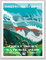 Great Smoky National Park WPA Sticker Large