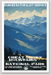 Great Smoky National Park WPA Sticker Large