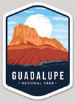 Guadalupe Mountains National Park Die Cut Sticker Large