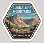 Guadalupe Mountains National Park Die Cut Sticker