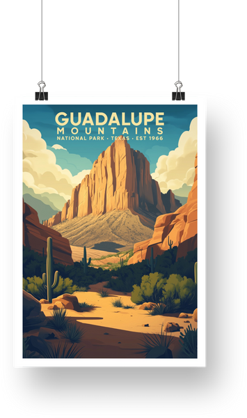 Guadalupe Mountains National Park Poster