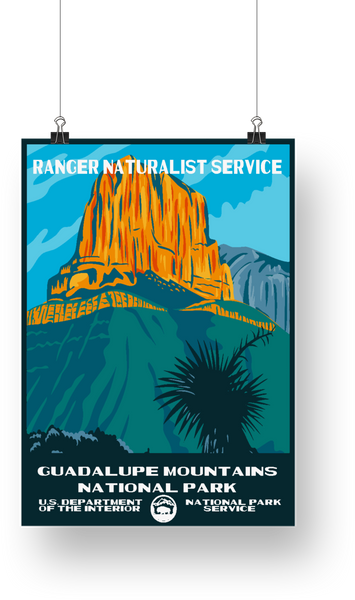 Guadalupe Mountains National Park Poster