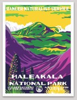 Haleakala National Park WPA Sticker Large